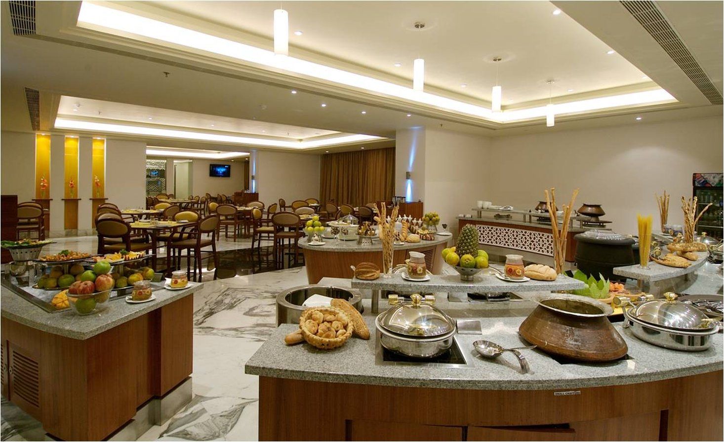 Vivanta Vijayawada, Mg Road Restoran fotoğraf